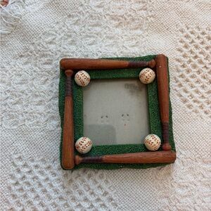Russ Berrie Baseball Bat and Ball Photo Frame